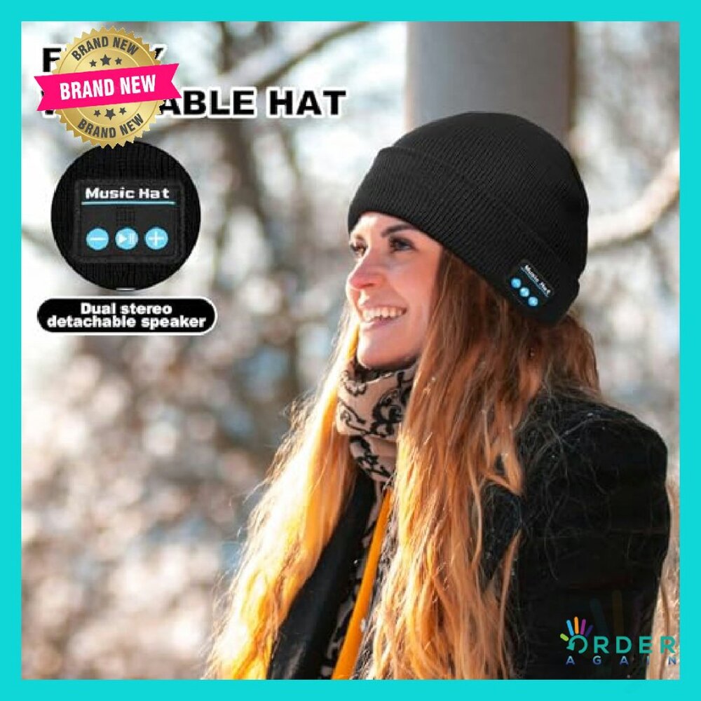 Wireless Bluetooth Beanie Set with Touchscreen Gl… - image 5